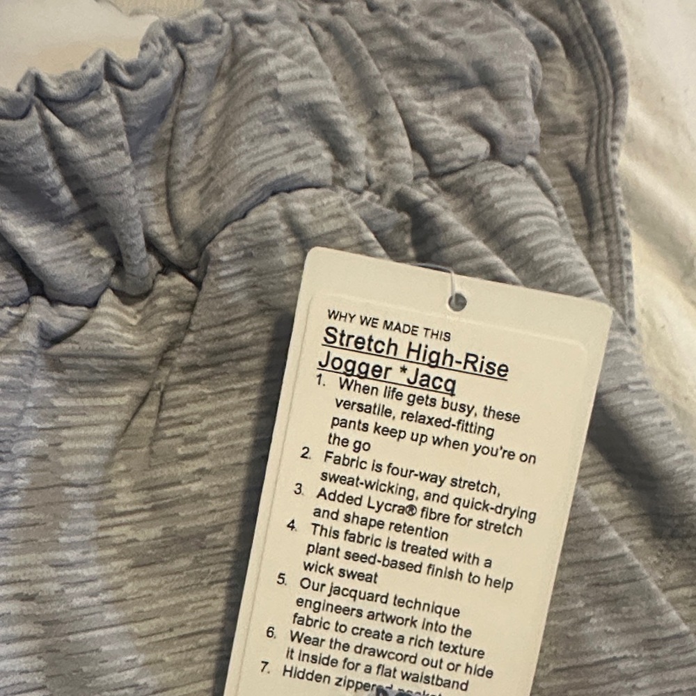 Lululemon Athletica Light Gray Joggers - Picture 3 of 6